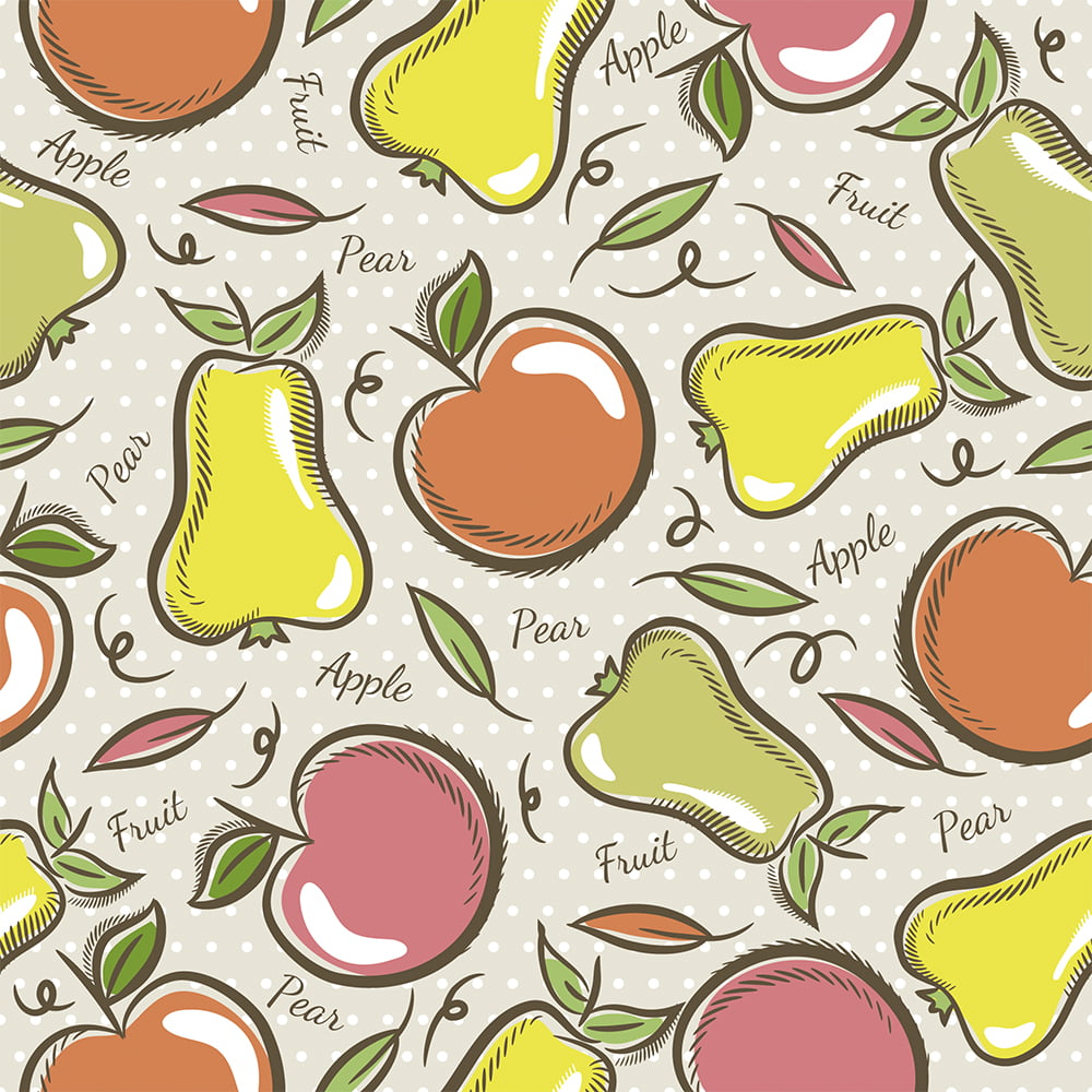 Tecido Apple Pear  (Coleção Modern Kitchen)