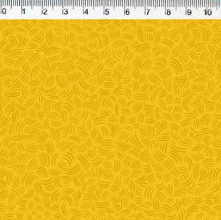 Tecido Tricoline Textura Curvas Fd Amarelo