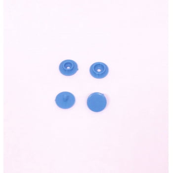 Botão de Pressão Ritas nº 10 Azul Turquesa (Pacote com 50 peças)