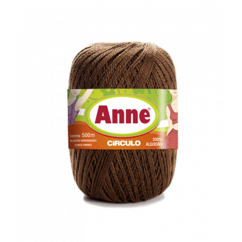 Linha Anne Círculo 500 Cor 7382 Chocolate