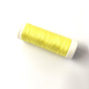 Linha Cadena para Costura 100% Algodão Cor 17 Amarelo 91,4m